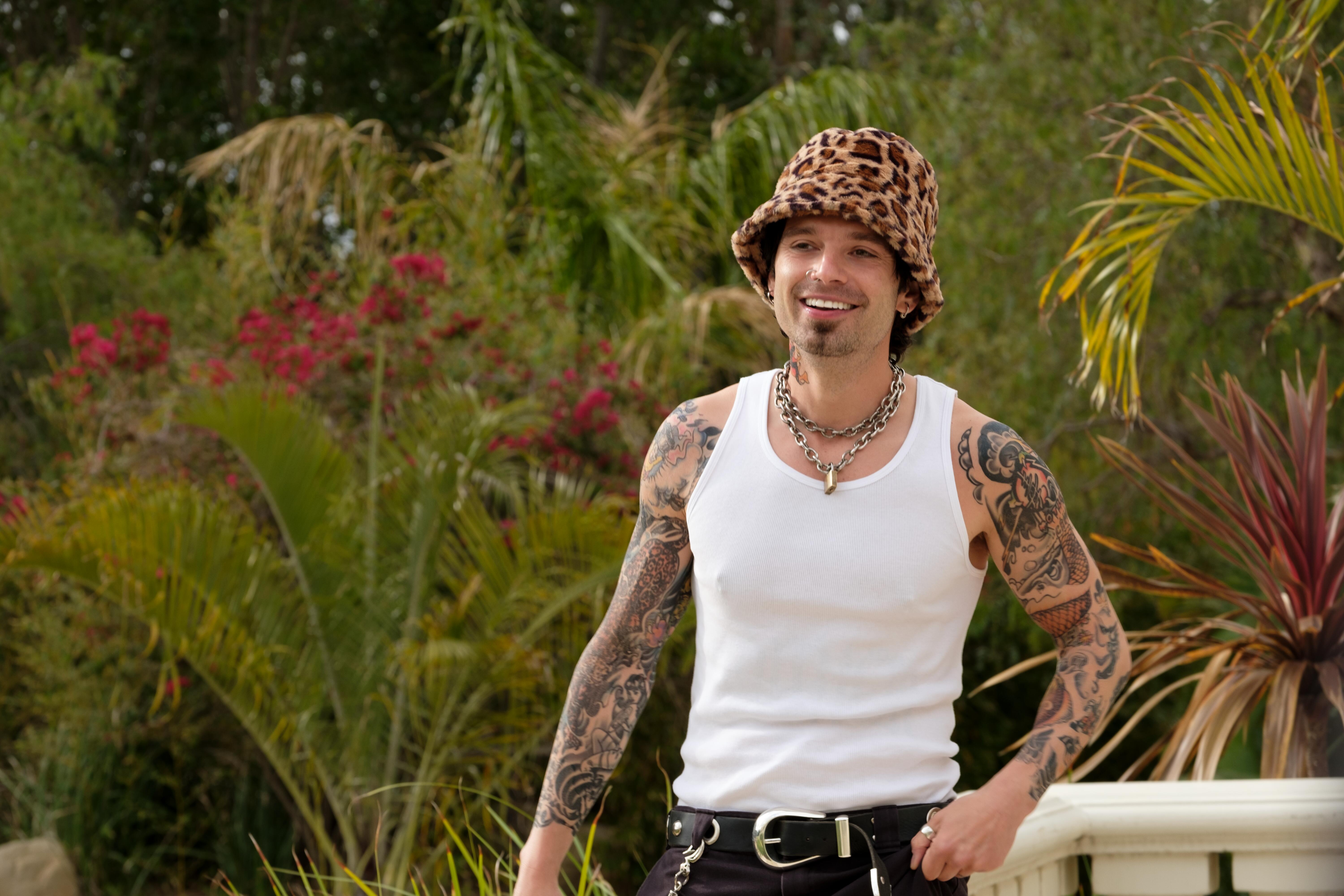 Sebastian Stan Tattos Smile